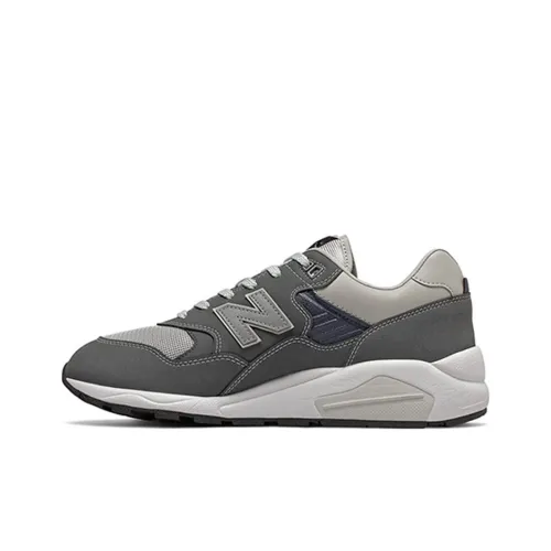New Balance NB 580 Low Топ Беговые кроссовки Унисекс Серый
