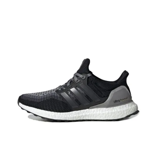 Adidas Slip-resistant Abrasion-resistant Lightweight Low-Top Running Shoes Unisex Black Gray Adidas Противоскользящие Устойчивые к истиранию Легкие Низкие Беговые Кроссовки Унисекс Черный Серый