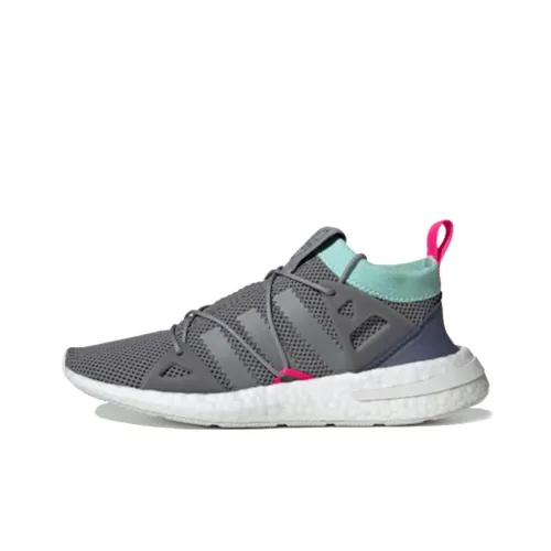 Adidas Originals Arkyn Shock Absorbers Slip-resistant Low Top Беговые кроссовки Женские Серый
