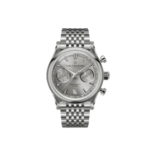 Carl F.Bucherer Автоматический Механический Механизм Мужские Часы из Коллекции MANERO 40 мм Серый