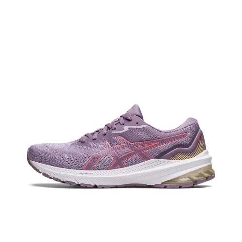 Asics GT 1000 11 Low Топ Беговые кроссовки Женские Фиолетовый D Ширина