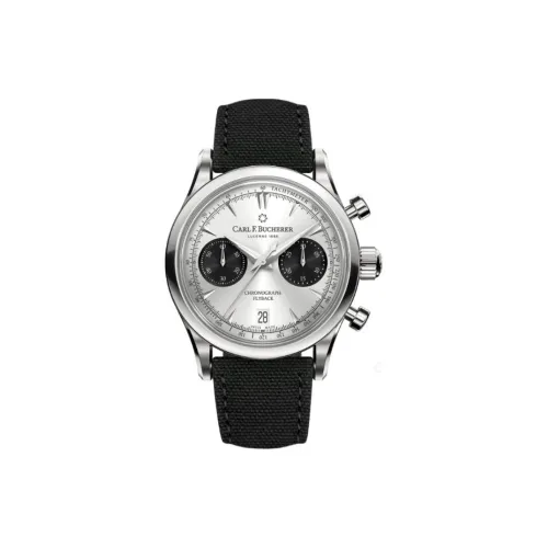 Carl F.Bucherer Автоматический Механический Механизм Мужские Часы из Коллекции MANERO 40 мм Серебряные