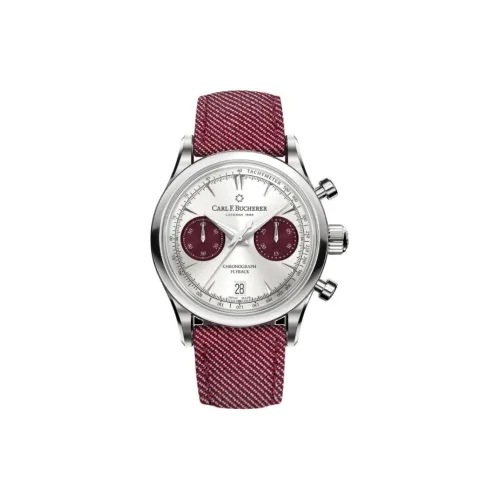 Carl F.Bucherer Автоматический Механический Механизм Мужские Часы из Коллекции MANERO 40 мм Серебряные