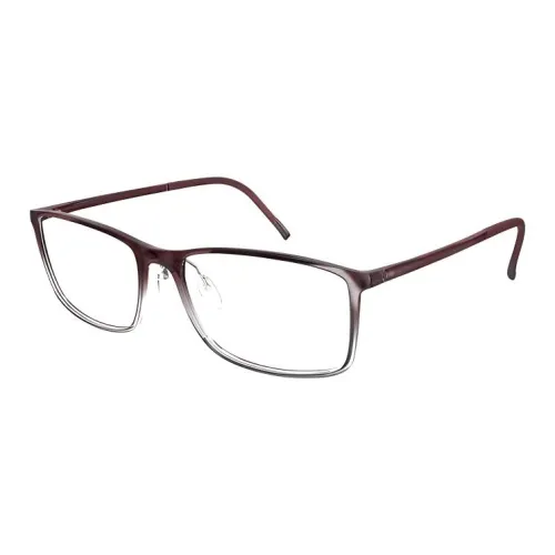 SILHOUETTE Полиамид SPX Прямоугольные Оправы для очков Унисекс Коричневый Зеленый