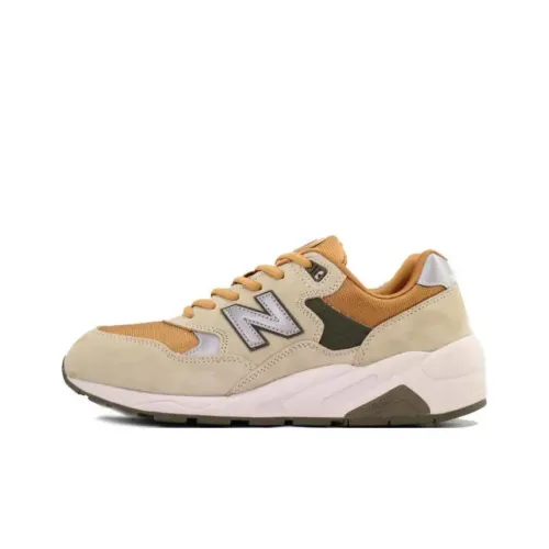 New Balance NB 580 Low Топ Повседневные Беговые Кроссовки Мужские Earth Желтый