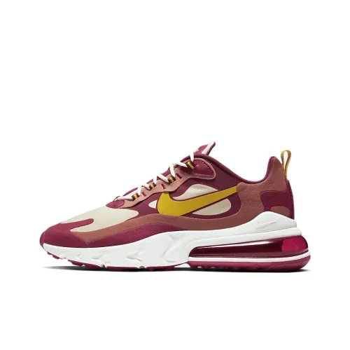 Nike Air Max 270 Low Топ Марафон Беговые кроссовки Мужской Красный Белый