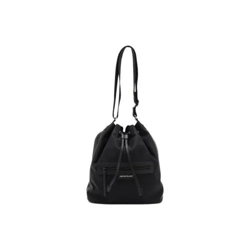 LONGCHAMP Нейлоновая сумка через плечо сумка на плечо унисекс черный