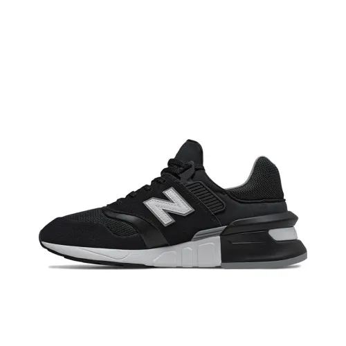 New Balance NB 997S Легкий Низкий Топ Беговые Кроссовки Унисекс Черный Белый