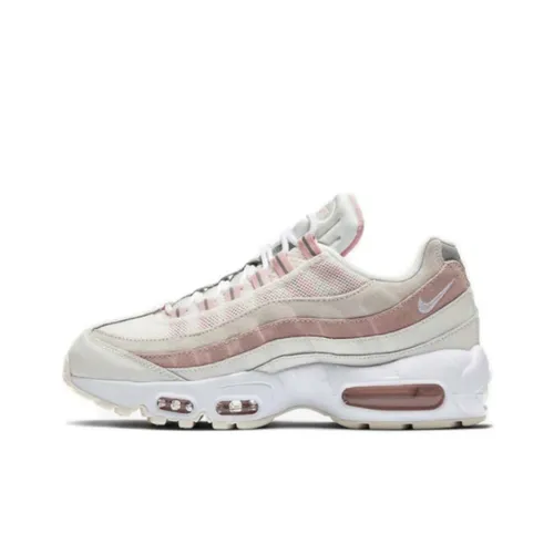 Nike Air Max 95 Low Топ Air Cushion Беговые кроссовки Женские Розовая роза