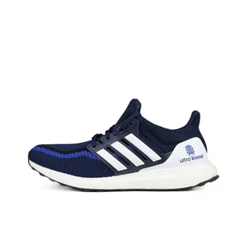 Adidas ULT Non Slip Легкий Низкий Топ Беговые кроссовки Унисекс Белый Синий