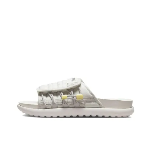 nike Asuna Резиновая подошва Слипоны Женские Белый Серый