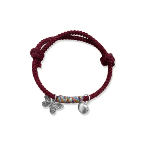 WANLIACC Ткань Бабочка Колокольчик Браслет Унисекс