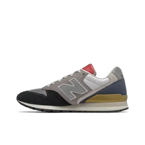 New Balance NB 996 V2 Low Топ Марафон Беговые кроссовки Унисекс Серый