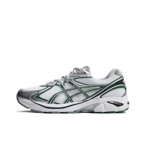 Asics GT 2160 Беговые кроссовки Низкий топ Белый Серебряный Зеленый Унисекс