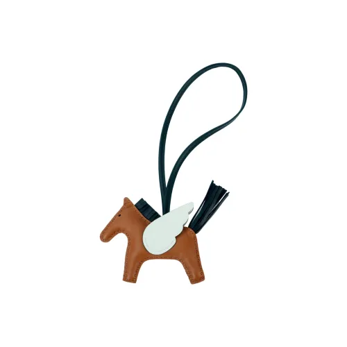 HERMES Rodeo Pegase Коровья кожа Подвески Унисекс