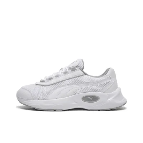 PUMA Nucleus Дышащий MID Топ Повседневный Беговые кроссовки Унисекс Белый Серый