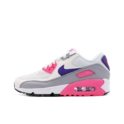 Nike Air Max 90 Low Топ Беговые кроссовки Женские Розово-серый
