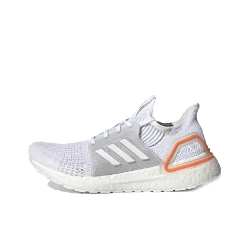 Adidas ULT Non Slip Легкий Низкий Топ Марафон Беговые кроссовки Женские Белый Серый