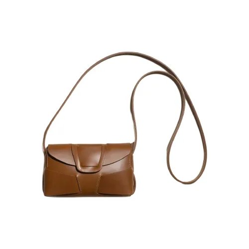Hereu Телячья кожа Сумка через плечо Сумка на плечо Мини Женская Каштановый