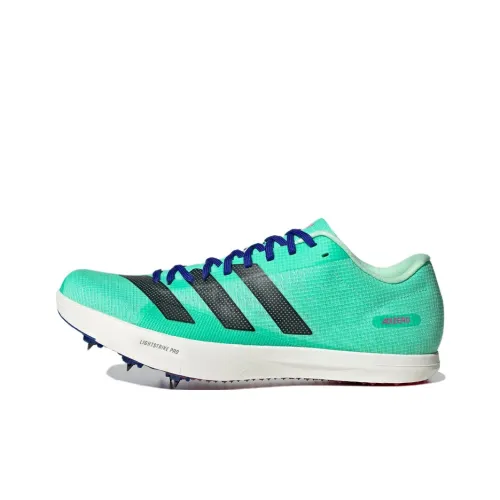Adidas Adizero Long Jump Low Топ Long Jump Обувь Зеленый