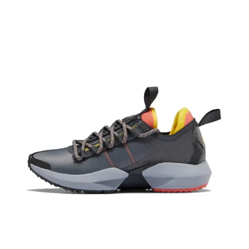 Reebok совместный бренд Sole Fury Trail Low Топ Беговые кроссовки Унисекс Серый