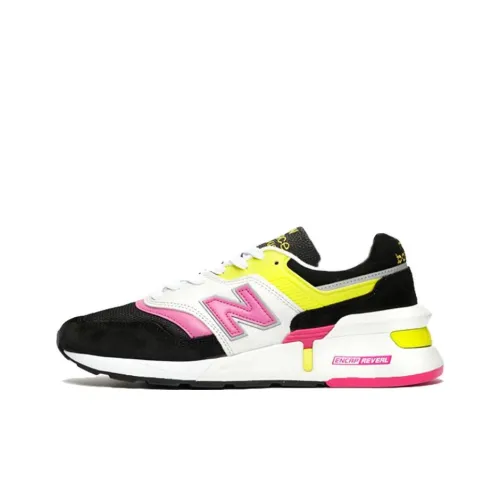 New Balance NB 997S Low Топ Беговые кроссовки Унисекс Розовый Желтый