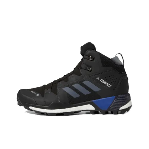 adidas Terrex Skychaser Амортизаторы Shock Slip-resistant MID Беговые кроссовки Мужские Черные