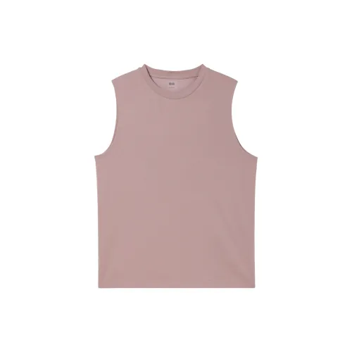 UNIQLO Розовые Унисекс Майки