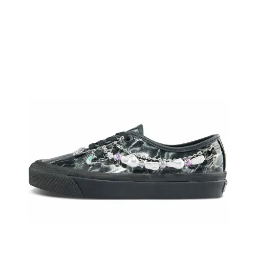 VANS Style 44 Low Топ Скейтборд Кроссовки Унисекс Черный