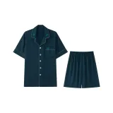 Двойной Короткий AY232-Индиго Мужской