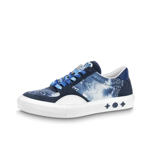 LOUIS VUITTON Ollie Low Топ Стильные Скейтбординги Мужской Синий