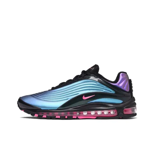 Nike Air Max DELUXE Low Топ Беговые кроссовки Мужской Розово-синий