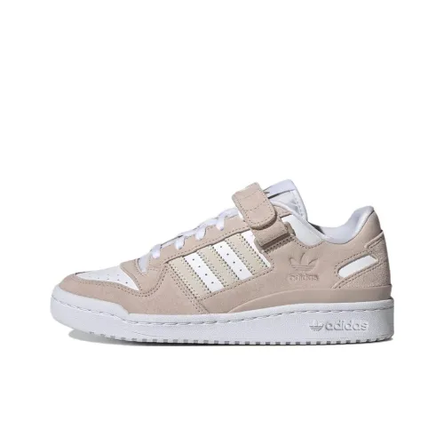 Adidas Originals FORUM Low Топ Скейтборд Кроссовки Женские Розовые Белые