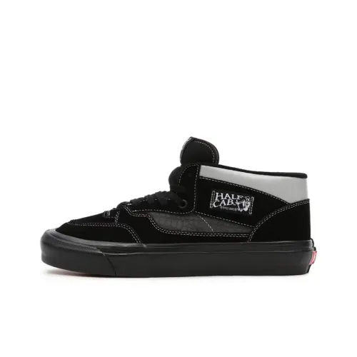 Vans Half Cab Anaheim Factory MID Скейтборд Кроссовки Unisex Черный Серый