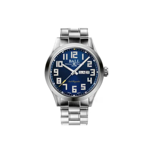 Шар Engineer III Collection Автоматический Механический Механизм Мужские Часы Часы 46 мм Синий Циферблат