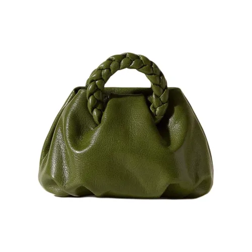 Hereu Lambskin Сумка через плечо Сумка через плечо Маленькая Женская Зеленая