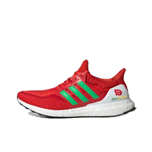 Adidas ULT Non Bottom Slip Легкий MID Топ Повседневный Беговые кроссовки Унисекс Красный Белый