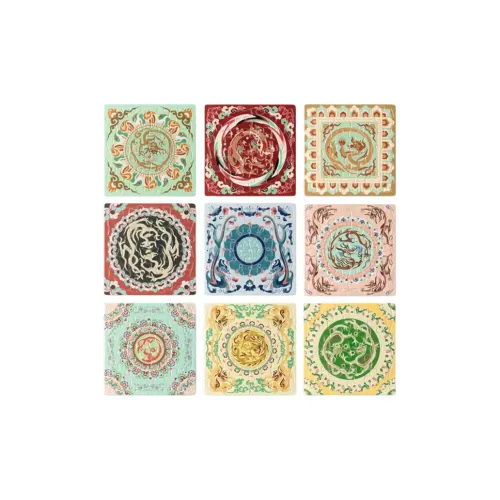 3D JP Дуньхуан Research Institute Прозрачный Магнит Пазл Слепые коробки Один Mystery Коробка Целая коробка 8 шт