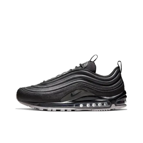 Nike Air Max 97 Low Беговые кроссовки Топ Унисекс Черные