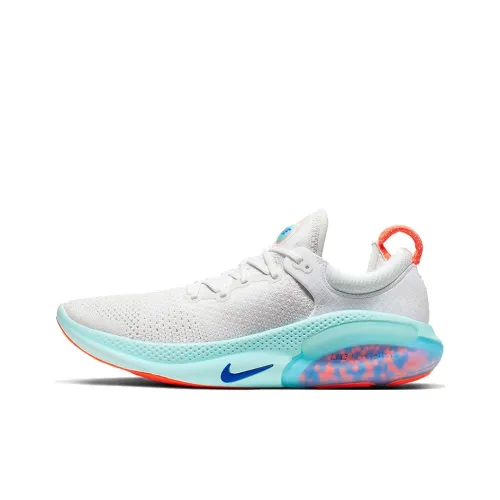 Nike Joyride Run 1 Устойчивый к истиранию Низкий Топ Повседневные Беговые кроссовки Мужские Белые Зеленые