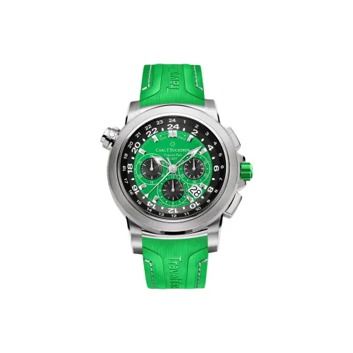 Carl F.Bucherer Автоматический Механический Часы Мужские PATRAVI Collection 46,6 мм Зеленые