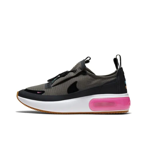 Nike Air Max DIA Амортизация Низкий Топ Air Cushion Повседневные Беговые Кроссовки Женские Белые Розовые