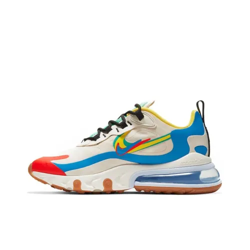 Nike Air Max 270 Low Беговые кроссовки Unisex Красные синие и белые