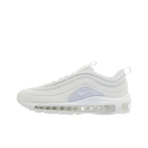 Nike Air Max 97 Low Беговые кроссовки Топ Женские Белый Синий