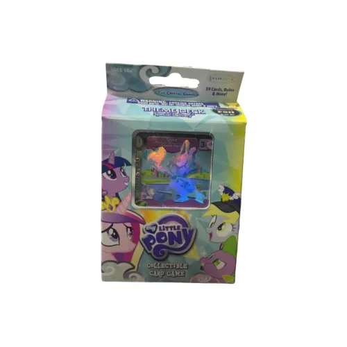 Hasbro My Little Pony Персонажи Версия США Карта Deck Кристалл SPIKE IP Аниме Карточки 1 Коробка