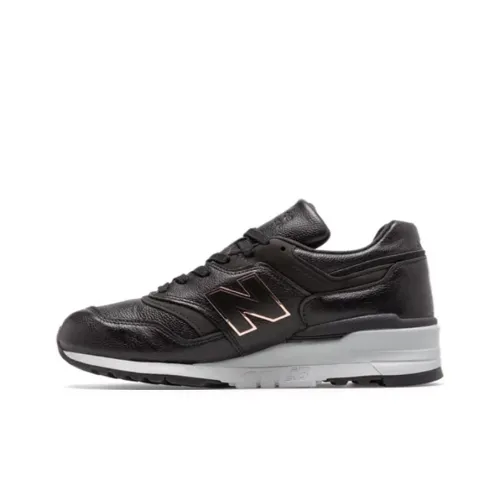 New Balance NB 997 Low Топ Марафон Беговые кроссовки Унисекс Черный