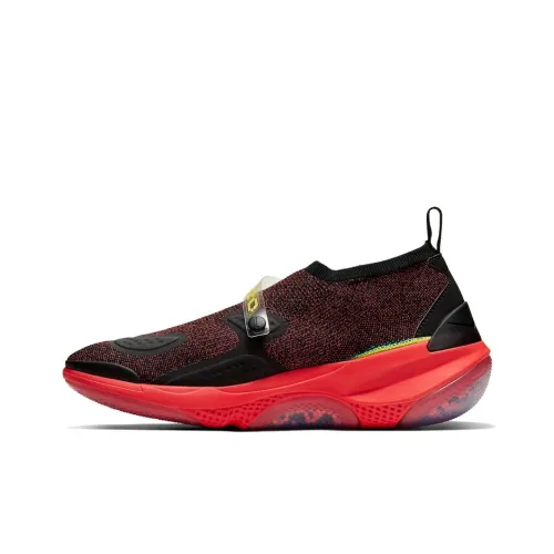 Nike Нескользящие Легкие Низкие Беговые Кроссовки Мужские Черные Красные