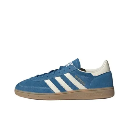 Adidas Originals HANDBALL SPEZIAL Скейтборд Кроссовки Низкие Белые Синие Унисекс