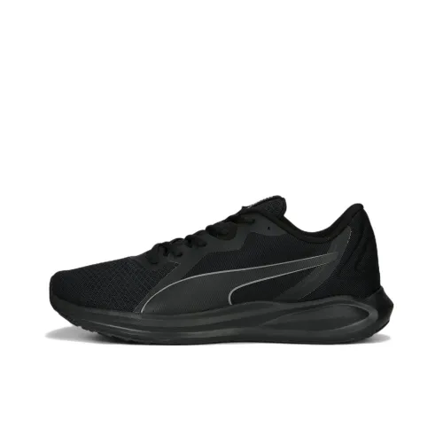PUMA Twitch Runner Slip-resistant Abrasion-resistant Low-top Беговые кроссовки Унисекс Черный