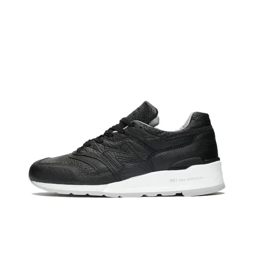 New Balance NB 997 Устойчивые к истиранию Низкие Беговые кроссовки Унисекс Черные